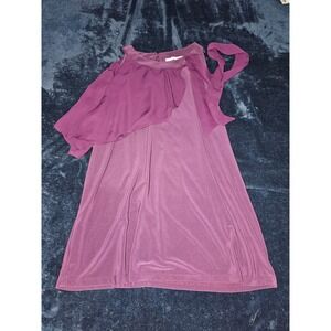 Womens Nine West tank top size L purple